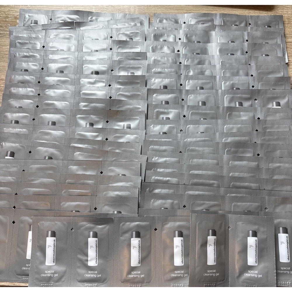 LOT OF 42 Dermalogica Special Cleansing Gel Mini Travel Packets